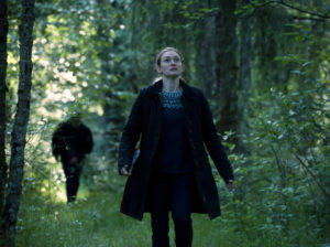 Escena de la serie nortemaericana The Killing basada en la serie danesa Forbrydelsen.