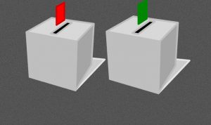 votación