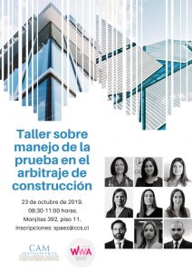 prueba arbitraje construcción
