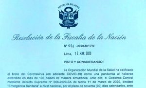 Ministerio Público Perú