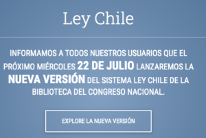 nueva versión ley chile