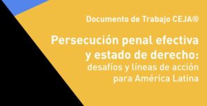 Publicación del CEJA