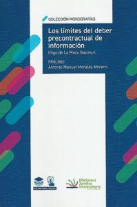 deber precontractual información