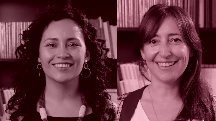 Angélica Torres y Danitza Pérez